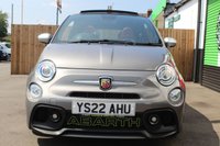 USED 2022 22 ABARTH 595C 1.4 T-Jet Turismo Cabrio 2dr Petrol Manual Euro 6 (165 bhp) Bi-XENON HEADLIGHTS&mdash;ABARTH HERITAGE BROWN LEATHER