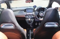 USED 2022 22 ABARTH 595C 1.4 T-Jet Turismo Cabrio 2dr Petrol Manual Euro 6 (165 bhp) Bi-XENON HEADLIGHTS&mdash;ABARTH HERITAGE BROWN LEATHER