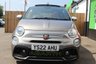 USED 2022 22 ABARTH 595C 1.4 T-Jet Turismo Cabrio 2dr Petrol Manual Euro 6 (165 bhp) Bi-XENON HEADLIGHTS&mdash;ABARTH HERITAGE BROWN LEATHER