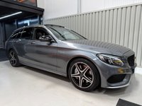 USED 2016 66 MERCEDES-BENZ C-CLASS 3.0 C43 V6 AMG (Premium) Estate 5dr Petrol G-Tronic+ 4MATIC Euro 6 (s/s) (367 ps) FSH | Night Pack | Leather Seats