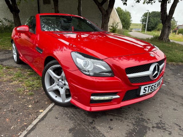 2015 65 MERCEDES-BENZ SLK 2.1 SLK250d AMG Sport Convertible 2dr Diesel G-Tronic Euro 6 (s/s) (204 ps) AUTOMATIC+6 MONTHS RAC WARRANTY+12 MONTHS MOT