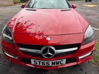 USED 2015 65 MERCEDES-BENZ SLK 2.1 SLK250d AMG Sport Convertible 2dr Diesel G-Tronic Euro 6 (s/s) (204 ps) AUTOMATIC+6 MONTHS RAC WARRANTY+12 MONTHS MOT