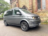 USED 2017 17 VOLKSWAGEN TRANSPORTER 2.0 TDI T28 BlueMotion Tech Startline Panel Van 5dr Diesel Manual FWD SWB Euro 6 (s/s) (102 ps) CAMPER KING CONVERSION