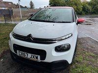 USED 2017 67 CITROEN C3 1.2 PureTech Feel Hatchback 5dr Petrol Manual Euro 6 (82 ps) FRESH SERVICE+12 MONTHS FRESH MOT