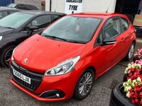 USED 2015 65 PEUGEOT 208 1.2 PureTech Active Hatchback 3dr Petrol Manual Euro 6 (82 ps) LOW &pound;20 ROAD TAX ++ 70MPG