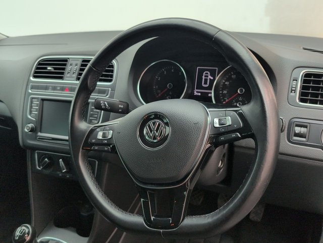 USED 2017 17 Volkswagen Polo 1.2 TSI Bluemotion Tech Match Edition Hatchback 5dr Petrol Manual Euro 6 (s/S) (90 Ps) - Alloy, Cruise, Bluetooth