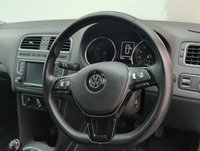 USED 2017 17 Volkswagen Polo 1.2 TSI Bluemotion Tech Match Edition Hatchback 5dr Petrol Manual Euro 6 (s/S) (90 Ps) - Alloy, Cruise, Bluetooth