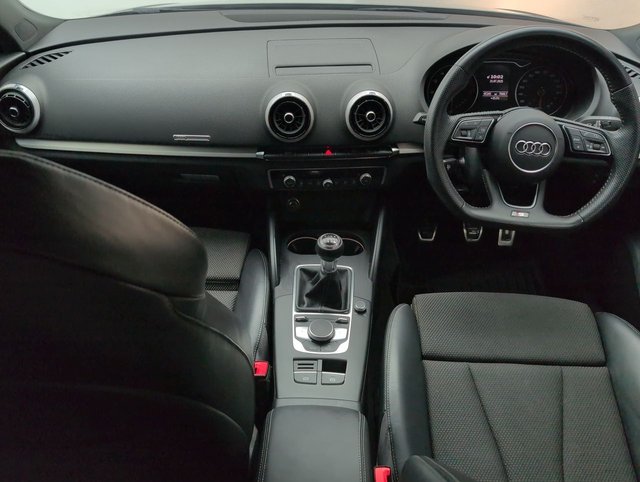 USED 2019 68 Audi A3 1.5 Tfsi Cod 35 S Line Sportback 5dr Petrol Manual Euro 6 (s/S) (150 Ps) Audi Drive Select+navigation