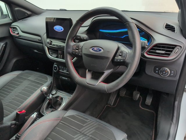 USED 2022 72 Ford Puma 1.0t Ecoboost Mhev St-Line X Suv 5dr Petrol Hybrid Manual Euro 6 (s/S) (155 Ps) Privacy Glass+power Steering