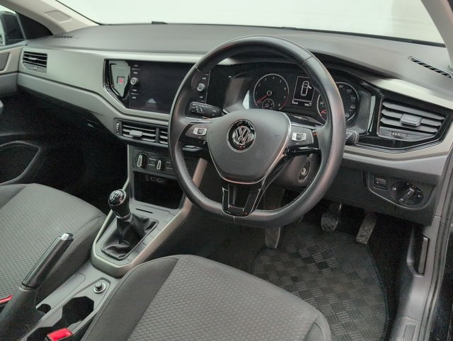 USED 2019 19 Volkswagen Polo 1.0 Evo SE Hatchback 5dr Petrol Manual Euro 6 (s/S) (65 Ps) - Privacy, Air Con, Alloy