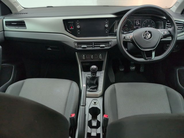 USED 2019 19 Volkswagen Polo 1.0 Evo SE Hatchback 5dr Petrol Manual Euro 6 (s/S) (65 Ps) - Privacy, Air Con, Alloy