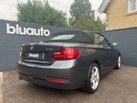 USED 2016 66 BMW 2 SERIES 1.5 218i Sport Convertible 2dr Petrol Auto Euro 6 (s/s) (136 ps) Heated Seats, Black Leather Interior, Rear Parking Sensors, Auto Headlights, Auto Wipers, 2 Owners From New, Voice Control