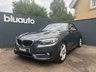USED 2016 66 BMW 2 SERIES 1.5 218i Sport Convertible 2dr Petrol Auto Euro 6 (s/s) (136 ps) Heated Seats, Black Leather Interior, Rear Parking Sensors, Auto Headlights, Auto Wipers, 2 Owners From New, Voice Control