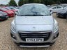 USED 2014 64 PEUGEOT 3008 1.6 HDi Active SUV 5dr Diesel Manual Euro 5 (115 ps) LONG MOT UNTIL 03.08.2026+JUST SERVICED+BLUETOOTH+AIR-CONDITIONING+AUTOMATIC HEADLIGHTS+RAIN- SENSING WINDSCREEN WIPERS+PARKING ASSISTANCE+METALLIC 'ALUMINIUM SILVER' PAINT+17 INCH ALLOY WHEELS.