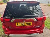 USED 2018 68 MITSUBISHI OUTLANDER 2.4h TwinMotor 13.8kWh 4h SUV 5dr Petrol Plug-in Hybrid CVT 4WD Euro 6 (s/s) (209 ps) PLUG-IN HYBRID+6 MONTHS WARRANTY