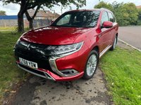 USED 2018 68 MITSUBISHI OUTLANDER 2.4h TwinMotor 13.8kWh 4h SUV 5dr Petrol Plug-in Hybrid CVT 4WD Euro 6 (s/s) (209 ps) PLUG-IN HYBRID+6 MONTHS WARRANTY