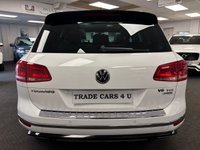 USED 2016 16 VOLKSWAGEN TOUAREG  3.0 TDI V6 BLUEMOTION TECH R LINE 4WD TIP AUTO DIESEL EURO 6  UK DELIVERY FLAT FEE &pound;175 (SUBJECT TO DEAL) *OVER 100 IMAGES ON OUR WEBSITE*BESPOKE FINANCE ARRANGED*PART EXCHANGE WELCOME*ALL VEHICLES HPI CLEAR