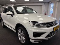 USED 2016 16 VOLKSWAGEN TOUAREG  3.0 TDI V6 BLUEMOTION TECH R LINE 4WD TIP AUTO DIESEL EURO 6  UK DELIVERY FLAT FEE &pound;175 (SUBJECT TO DEAL) *OVER 100 IMAGES ON OUR WEBSITE*BESPOKE FINANCE ARRANGED*PART EXCHANGE WELCOME*ALL VEHICLES HPI CLEAR