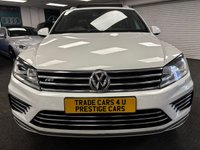 USED 2016 16 VOLKSWAGEN TOUAREG  3.0 TDI V6 BLUEMOTION TECH R LINE 4WD TIP AUTO DIESEL EURO 6  UK DELIVERY FLAT FEE &pound;175 (SUBJECT TO DEAL) *OVER 100 IMAGES ON OUR WEBSITE*BESPOKE FINANCE ARRANGED*PART EXCHANGE WELCOME*ALL VEHICLES HPI CLEAR