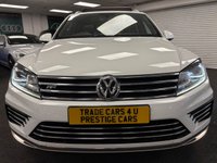 USED 2016 16 VOLKSWAGEN TOUAREG  3.0 TDI V6 BLUEMOTION TECH R LINE 4WD TIP AUTO DIESEL EURO 6  UK DELIVERY FLAT FEE &pound;175 (SUBJECT TO DEAL) *OVER 100 IMAGES ON OUR WEBSITE*BESPOKE FINANCE ARRANGED*PART EXCHANGE WELCOME*ALL VEHICLES HPI CLEAR