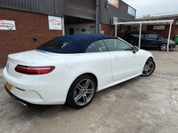 USED 2018 18 MERCEDES-BENZ E-CLASS 2.0 E220d AMG Line Cabriolet 2dr Diesel G-Tronic+ Euro 6 (s/s) (194 ps) Lovely low mileage example