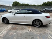 USED 2018 18 MERCEDES-BENZ E-CLASS 2.0 E220d AMG Line Cabriolet 2dr Diesel G-Tronic+ Euro 6 (s/s) (194 ps) Lovely low mileage example