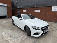 USED 2018 18 MERCEDES-BENZ E-CLASS 2.0 E220d AMG Line Cabriolet 2dr Diesel G-Tronic+ Euro 6 (s/s) (194 ps) Lovely low mileage example