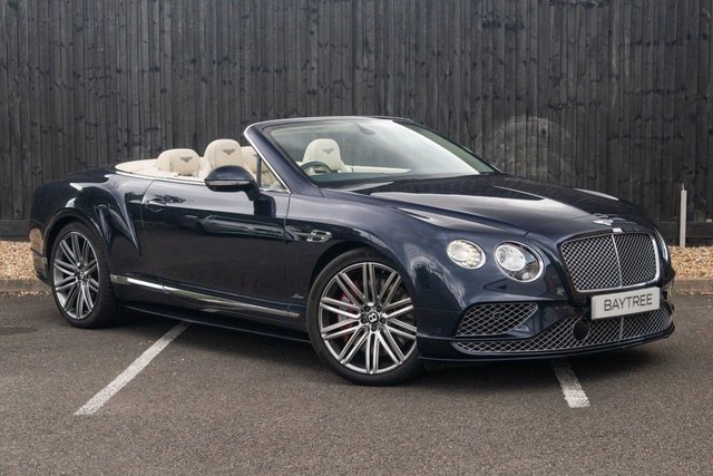 2016 16 Bentley Continental 6.0 W12 GTC Speed Convertible 