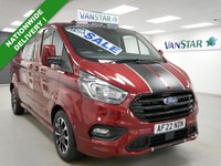 USED 2022 22 FORD TRANSIT CUSTOM 320 2.0 EBL 185 BHP LONG SPORT CREWCAB 5 SEAT ( NO VAT ! ) 5 SEATS | SAT NAV | LONG | 185 BHP | NO VAT !