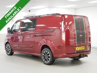 USED 2022 22 FORD TRANSIT CUSTOM 320 2.0 EBL 185 BHP LONG SPORT CREWCAB 5 SEAT ( NO VAT ! ) 5 SEATS | SAT NAV | LONG | 185 BHP | NO VAT !