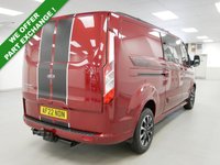 USED 2022 22 FORD TRANSIT CUSTOM 320 2.0 EBL 185 BHP LONG SPORT CREWCAB 5 SEAT ( NO VAT ! ) 5 SEATS | SAT NAV | LONG | 185 BHP | NO VAT !