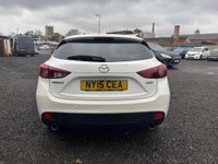 USED 2015 15 MAZDA MAZDA3 2.0 SKYACTIV-G Sport Nav Hatchback 5dr Petrol Manual Euro 6 (s/s) (121 ps) Serviced+MOT'd+6Month Warranty