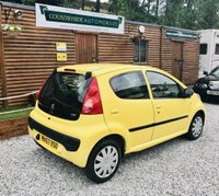 USED 2007 57 PEUGEOT 107 1.0 12V Urban Hatchback 5dr Petrol Manual Euro 4 (68 ps) Bright n fun Urban model in bright yellow, Full service book with 15 stamps.Comes with ABS For extra safety, Electric windows , central locking, and spare wheel. willl have a brand new MOT and fresh service prior to collection. Clean and tidy on the body.. Respectable and fun looking car. ideal first car, Low insurance and cheap tax!!!