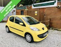 USED 2007 57 PEUGEOT 107 1.0 12V Urban Hatchback 5dr Petrol Manual Euro 4 (68 ps) Bright n fun Urban model in bright yellow, Full service book with 15 stamps.Comes with ABS For extra safety, Electric windows , central locking, and spare wheel. willl have a brand new MOT and fresh service prior to collection. Clean and tidy on the body.. Respectable and fun looking car. ideal first car, Low insurance and cheap tax!!!