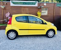 USED 2007 57 PEUGEOT 107 1.0 12V Urban Hatchback 5dr Petrol Manual Euro 4 (68 ps) Bright Citrus Yellow Peugeot 107 Urban 1.0 finished in eye-catching yellow. Ideal first car with low insurance (Group 3), &pound;20 road tax and excellent fuel economy. Full service history with 15 stamps, supplied with a new MOT and fresh service. Features include electric windows, power steering, central locking, ABS and spare wheel. Clean, tidy and ready to drive away. Includes a 3-month major mechanical warranty with Gold Cover upgrade available for &pound;199.