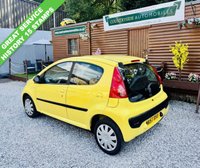 USED 2007 57 PEUGEOT 107 1.0 12V Urban Hatchback 5dr Petrol Manual Euro 4 (68 ps) Bright Citrus Yellow Peugeot 107 Urban 1.0 finished in eye-catching yellow. Ideal first car with low insurance (Group 3), &pound;20 road tax and excellent fuel economy. Full service history with 15 stamps, supplied with a new MOT and fresh service. Features include electric windows, power steering, central locking, ABS and spare wheel. Clean, tidy and ready to drive away. Includes a 3-month major mechanical warranty with Gold Cover upgrade available for &pound;199.