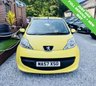 USED 2007 57 PEUGEOT 107 1.0 12V Urban Hatchback 5dr Petrol Manual Euro 4 (68 ps) Bright Citrus Yellow Peugeot 107 Urban 1.0 finished in eye-catching yellow. Ideal first car with low insurance (Group 3), &pound;20 road tax and excellent fuel economy. Full service history with 15 stamps, supplied with a new MOT and fresh service. Features include electric windows, power steering, central locking, ABS and spare wheel. Clean, tidy and ready to drive away. Includes a 3-month major mechanical warranty with Gold Cover upgrade available for &pound;199.