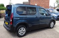 USED 2024 74 PEUGEOT RIFTER 1.5 BlueHDi Allure WHEELCHAIR ACCESS WAV 3 seats + Wheelchair Access