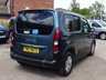 USED 2024 74 PEUGEOT RIFTER 1.5 BlueHDi Allure WHEELCHAIR ACCESS WAV 3 seats + Wheelchair Access