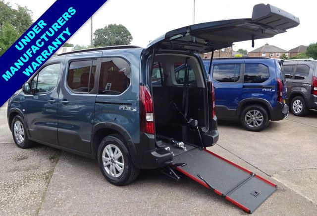 View our Peugeot Rifter 1.5 BlueHDi Allure WHEELCHAIR ACCESS WAV