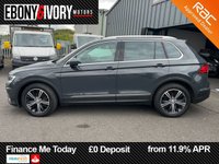 USED 2017 66 VOLKSWAGEN TIGUAN 2.0 TDI BlueMotion Tech SE Navigation SUV 5dr Diesel Manual Euro 6 (s/s) (150 ps) FULL SERVICE HISTORY WITH TIMING BELT CHANGE @63K 2 KEYS BOOK PACK SERVICED AS REQUIRED AND 1 YEAR MOT WITHIN THE SALE