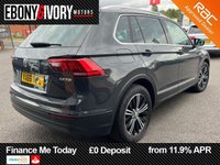 USED 2017 66 VOLKSWAGEN TIGUAN 2.0 TDI BlueMotion Tech SE Navigation SUV 5dr Diesel Manual Euro 6 (s/s) (150 ps) FULL SERVICE HISTORY WITH TIMING BELT CHANGE @63K 2 KEYS BOOK PACK SERVICED AS REQUIRED AND 1 YEAR MOT WITHIN THE SALE