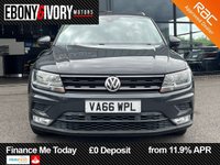 USED 2017 66 VOLKSWAGEN TIGUAN 2.0 TDI BlueMotion Tech SE Navigation SUV 5dr Diesel Manual Euro 6 (s/s) (150 ps) FULL SERVICE HISTORY WITH TIMING BELT CHANGE @63K 2 KEYS BOOK PACK SERVICED AS REQUIRED AND 1 YEAR MOT WITHIN THE SALE