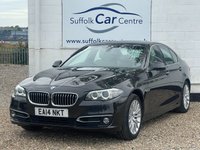 USED 2014 14 BMW 5 SERIES 2.0 520d Luxury Saloon 4dr Diesel Auto Euro 6 (s/s) (190 ps) www.suffolkcarcentre.co.uk - Located at Lowestoft