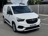USED 2020 70 VAUXHALL COMBO 1.6 Turbo D 2300 Sportive Panel Van 4dr Diesel Manual L1 H1 Euro 6 (s/s) (100 ps) 1.6 Turbo D 2300 Sportive Panel Van 4dr Diesel Manual L1 H1 Euro 6  FINANCE OPTIONS AVAILABLE