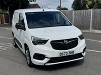 USED 2020 70 VAUXHALL COMBO 1.6 Turbo D 2300 Sportive Panel Van 4dr Diesel Manual L1 H1 Euro 6 (s/s) (100 ps) 1.6 Turbo D 2300 Sportive Panel Van 4dr Diesel Manual L1 H1 Euro 6  FINANCE OPTIONS AVAILABLE