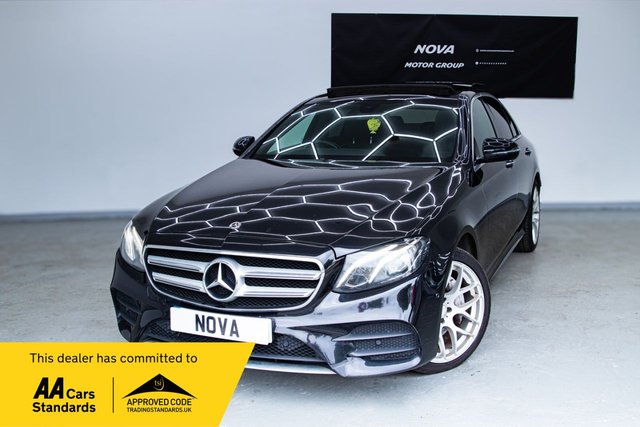 View our Mercedes-Benz E-Class 2.0 E220d AMG Line (Premium) Saloon 4dr Diesel G-Tronic+ 4MATIC Euro 6 (s/s) (194 ps)