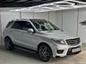 USED 2013 13 MERCEDES-BENZ M-CLASS 5.5 ML63 V8 AMG SUV 5dr Petrol G-Tronic 4WD Euro 5 (s/s) (525 ps) HEATED SEATS-SAT NAV-SERVICE HISTRY