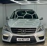 USED 2013 13 MERCEDES-BENZ M-CLASS 5.5 ML63 V8 AMG SUV 5dr Petrol G-Tronic 4WD Euro 5 (s/s) (525 ps) HEATED SEATS-SAT NAV-SERVICE HISTRY