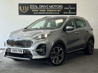 USED 2019 19 KIA SPORTAGE 1.6 CRDi GT-Line S SUV 5dr Diesel DCT Euro 6 (s/s) (134 bhp) Sporty|Efficient|Tech-Packed